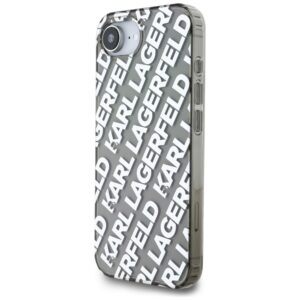 Original Pouch KARL LAGERFELD IML Repeat Logo skirtas Apple iPhone 17e/16e silver - Image 2