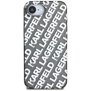Original Pouch KARL LAGERFELD IML Repeat Logo skirtas Apple iPhone 17e/16e silver - Image 3
