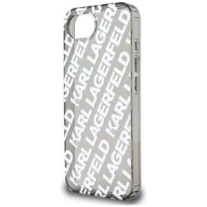 Original Pouch KARL LAGERFELD IML Repeat Logo skirtas Apple iPhone 17e/16e silver - Image 5