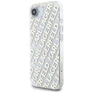 Original Pouch KARL LAGERFELD IML Repeat Logo skirtas Apple iPhone 17e/16e aukso spalvos - Image 2