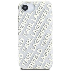Original Pouch KARL LAGERFELD IML Repeat Logo skirtas Apple iPhone 17e/16e aukso spalvos - Image 3