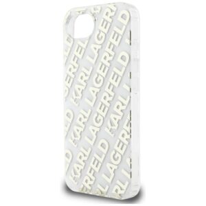 Original Pouch KARL LAGERFELD IML Repeat Logo skirtas Apple iPhone 17e/16e aukso spalvos - Image 6
