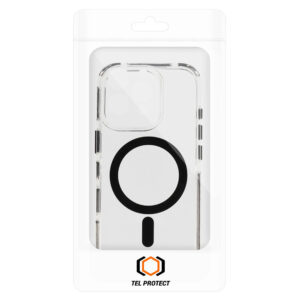 Tel Protect Strap Clear dėklas skirtas Apple iPhone 13/14 juodos spalvos - Image 7