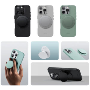 Benks Vita Pro Pop Socket pilkos spalvos - Image 6
