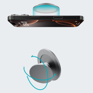 Benks Vita Pro Pop Socket juodos spalvos - Image 6