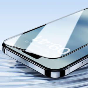 Benks Tempered glass Ultra Shield HD (AN66) for Iphone 16 Pro Max juodos spalvos - Image 8