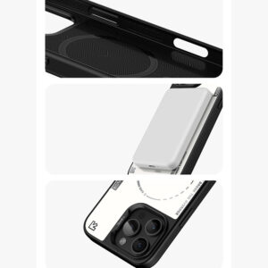 Benks Dynamic Minimalist dėklas skirtas Apple iPhone 16 Plus baltos spalvos - Image 5