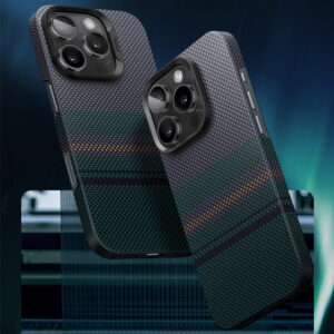 Benks Magnetic Armor Air Aurora Kevlar dėklas 600D (S062) skirtas Apple iPhone 15 Pro Max - Image 9