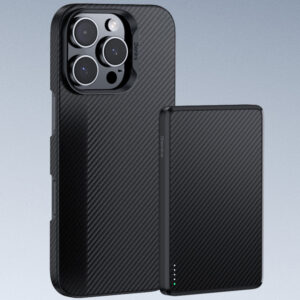 Benks Magnetic Armor Air Kevlar dėklas PC Frame 600D (D066) skirtas Apple iPhone 16 Pro Max juodos spalvos - Image 9