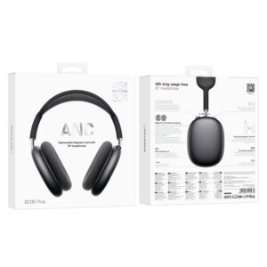 Borofone ausinės BO35 Plus Adorable bluetooth ANC dark pillows spalvos - Image 6