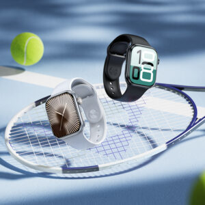 Borofone Smartwatch BD14 juodos spalvos - Image 4
