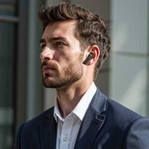 Borofone TWS Bluetooth ausinės FQ8 High juodos spalvos - Image 4
