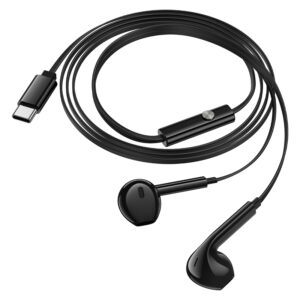 Borofone ausinės BM99 Star with microphone Typ C (DAC) juodos spalvos - Image 4