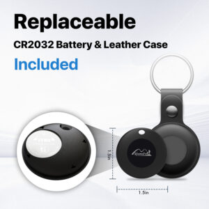 Lifemate GPS Bluetooth LifeTag Tracker HD-P16-3 Android + keyring juodos spalvos - Image 3