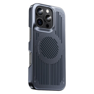 Benks Magnetic Biliz Cooling dėklas (0066) skirtas Apple iPhone 16 Pro Max pilkos spalvos - Image 2