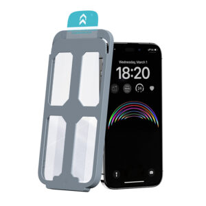 Benks Tempered glass JoyView Anti-reflection Glass for Iphone 15 Pro Max juodos spalvos - Image 3