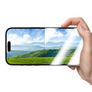 Benks Tempered glass JoyView Anti-reflection Glass for Iphone 15 Pro Max juodos spalvos - Image 6