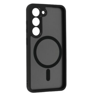 Full Matte Mag Cover skirtas Samsung Galaxy S23 juodos spalvos - Image 2