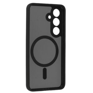 Full Matte Mag Cover skirtas Samsung Galaxy S24 juodos spalvos - Image 3