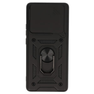 Slide Camera Armor dėklas skirtas Xiaomi Redmi Note 14 Pro 4G juodos spalvos - Image 2