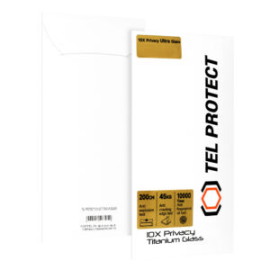 Tempered glass Tel Protect 10X Privacy Titanium for Iphone 16 (envelope) - Image 8