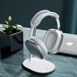 Benks Dekstop holder for headphones L40 silver-baltos spalvos - Image 5