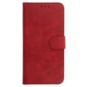COMMON Universal Book dėklas (SIZE S) skirtas Apple iPhone 12/13/Samsung S6/A5 2016/Xcover 4/S22/Huawei P8 2017 red - Image 2