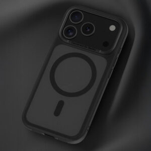 Benks Magnetic Mist dėklas Metal Frame (0067) skirtas Apple iPhone 17 baltos spalvos (Camera Control Button) - Image 6