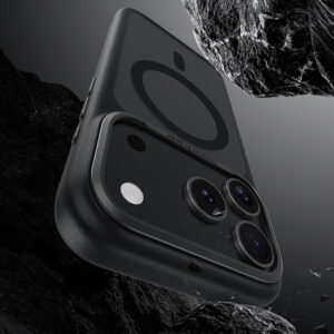 Benks Magnetic Mist dėklas Metal Frame (0069) skirtas Apple iPhone 17 Pro juodos spalvos (Camera Control Button) - Image 5