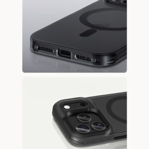 Benks Magnetic Lucid Armor dėklas (0070) skirtas Apple iPhone 17 Pro Max juodos spalvos (Camera Control Button) - Image 9