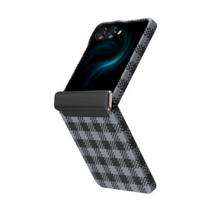 Benks Magnetic Armor Vichy Spin Kevlar dėklas 1000D (BK48) skirtas Samsung Galaxy Z Flip 7 juodos spalvos - Image 3