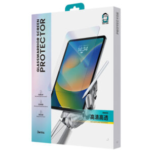 Benks Tempered glass Glass Warrior HD for Ipad Air 13 2024 juodos spalvos - Image 5