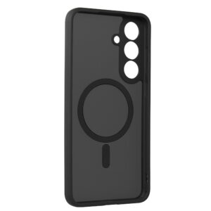 Full Matte Mag Cover skirtas Samsung Galaxy S25 FE juodos spalvos - Image 3