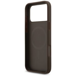 Original dėklas GUESS 4G Circle Classic Logo MagSafe skirtas Apple iPhone 17 Pro Max rudos spalvos - Image 7