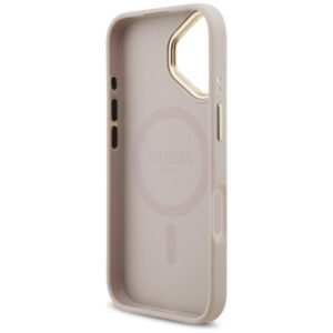Original dėklas GUESS 4G Strass Logo & Big Strap Metal Buttons MagSafe skirtas Apple iPhone 17 pink - Image 7