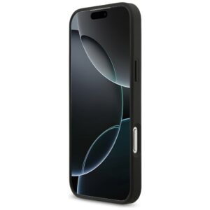 Original dėklas GUESS Grained Big 4G & Classic Logo skirtas Apple iPhone 17 Pro Max juodos spalvos - Image 5