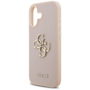 Original dėklas GUESS Grained Big 4G & Classic Logo skirtas Apple iPhone 17 pink - Image 6