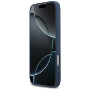 Original dėklas GUESS Leather 4G Triangle Strass MagSafe skirtas Apple iPhone 17 Pro Max blue - Image 5