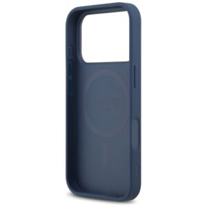 Original dėklas GUESS Leather 4G Triangle Strass MagSafe skirtas Apple iPhone 17 Pro blue - Image 7