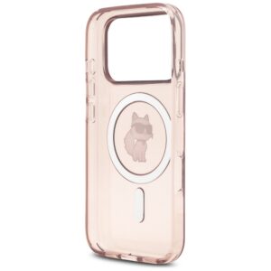 Original Pouch KARL LAGERFELD IML Choupette MagSafe skirtas Apple iPhone 17 Pro pink - Image 7