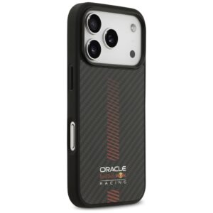 Original dėklas RED BULL Kevlar Powerbar MagSafe skirtas Apple iPhone 17 Pro juodos spalvos - Image 4