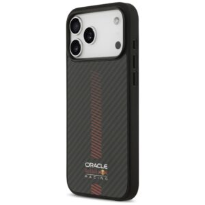 Original dėklas RED BULL Kevlar Powerbar MagSafe skirtas Apple iPhone 17 Pro Max juodos spalvos - Image 2