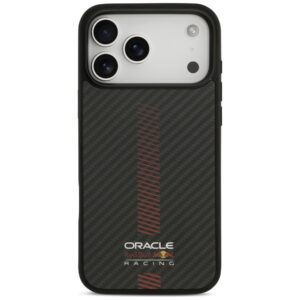 Original dėklas RED BULL Kevlar Powerbar MagSafe skirtas Apple iPhone 17 Pro Max juodos spalvos - Image 3
