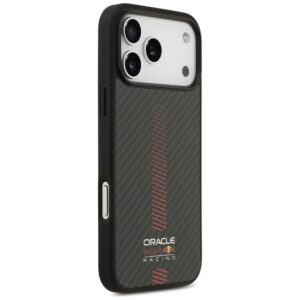Original dėklas RED BULL Kevlar Powerbar MagSafe skirtas Apple iPhone 17 Pro Max juodos spalvos - Image 4