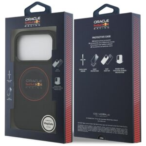 Original dėklas RED BULL Meshed Red Ring & Metal Buttons MagSafe skirtas Apple iPhone 17 Pro mėlynos spalvos - Image 8