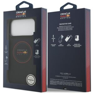 Original dėklas RED BULL Meshed Red Ring & Metal Buttons MagSafe skirtas Apple iPhone 17 Pro Max mėlynos spalvos - Image 8