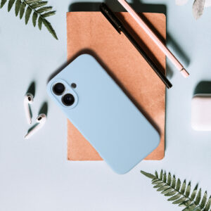 Silicone Lite dėklas skirtas Apple iPhone 17 Pro Max light blue - Image 5