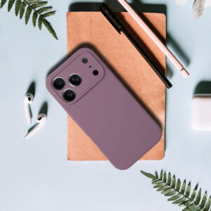 Silicone Lite dėklas skirtas Apple iPhone 17 Pro Max heather - Image 5