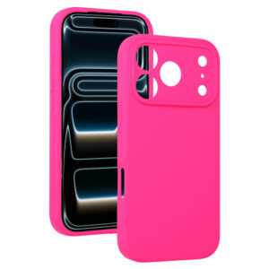 Silicone Lite dėklas skirtas Apple iPhone 17 Pro fuchsia - Image 4