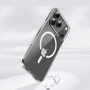 Rock Crystal Shield Series Magnetic dėklas skirtas Apple iPhone 17 Air skaidrus - Image 3